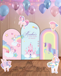 Unicorn Theme Shape Cutouts — view 2 | Molly Moo