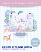 Mermaid Party Bundle | Molly Moo