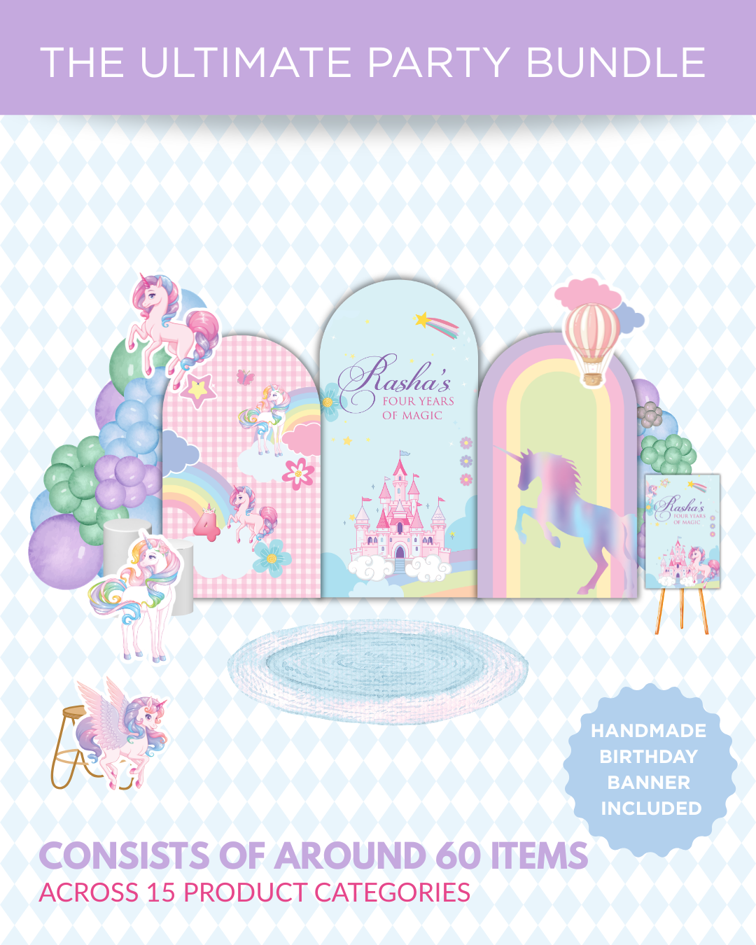 Unicorn Party Bundle | Molly Moo