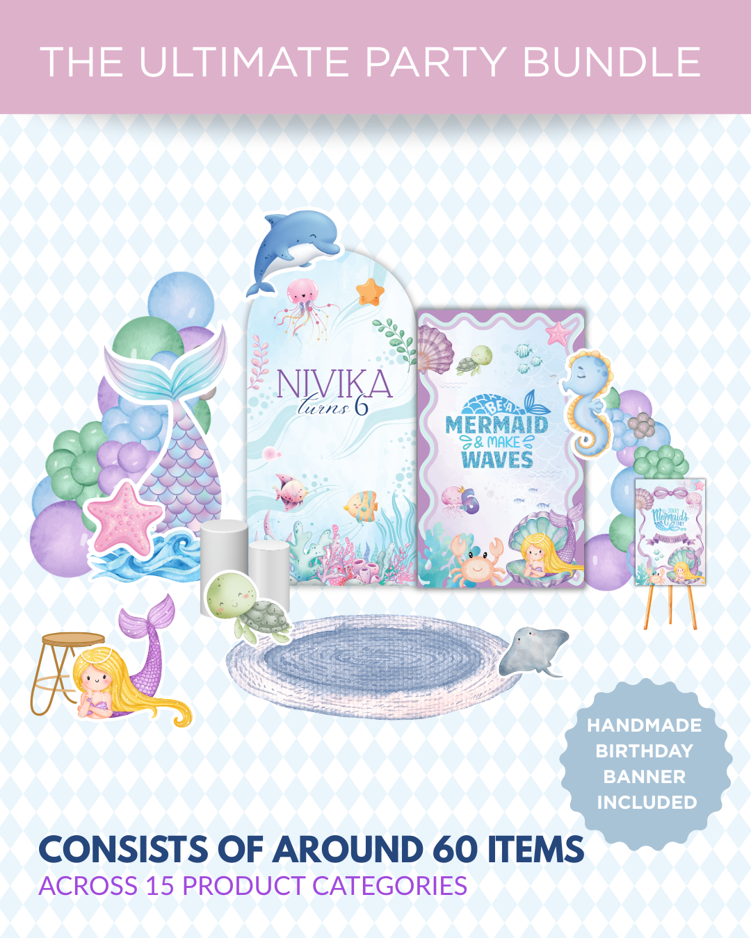 Mermaid Party Bundle | Molly Moo