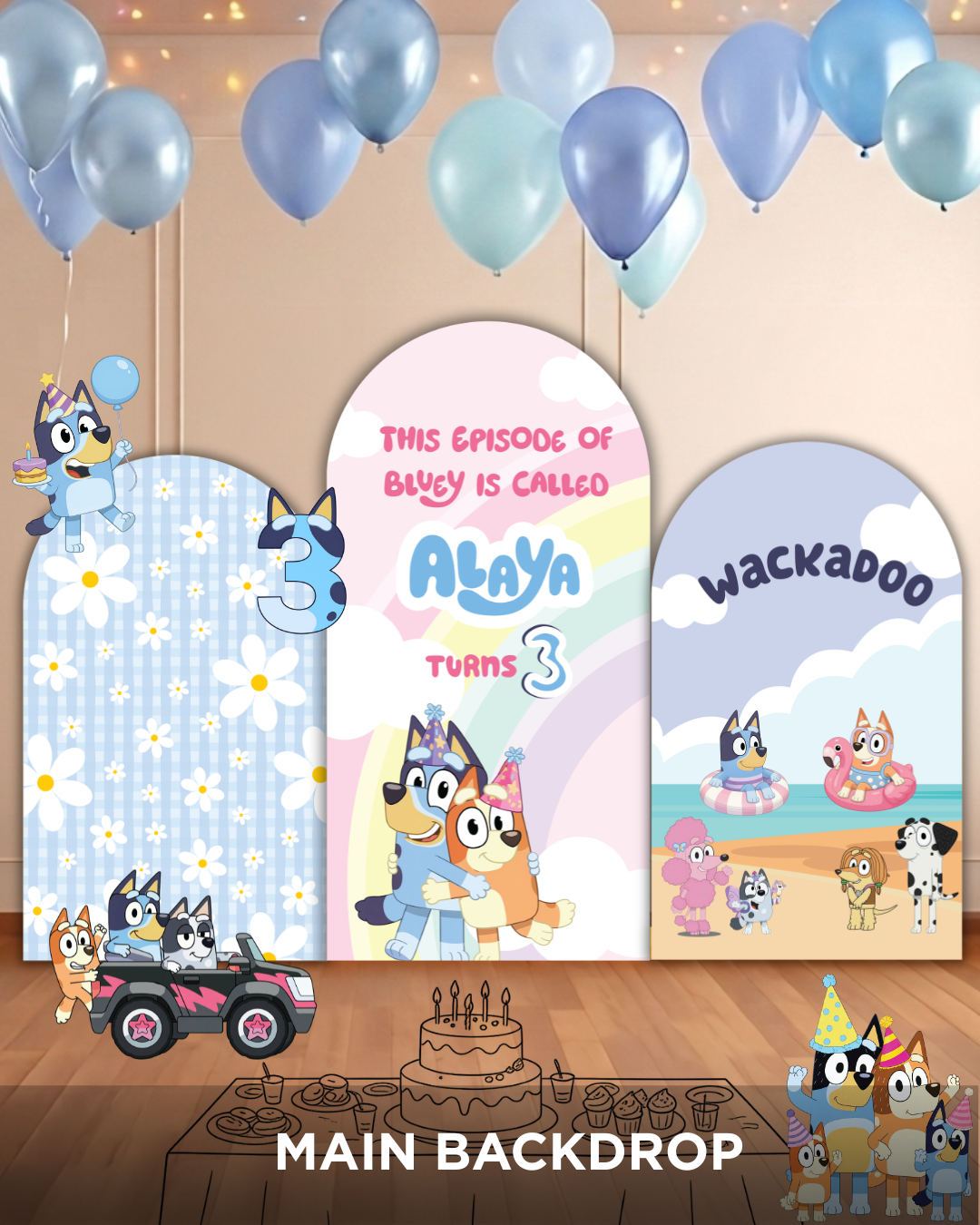 Bluey Party Bundle — view 2 | Molly Moo