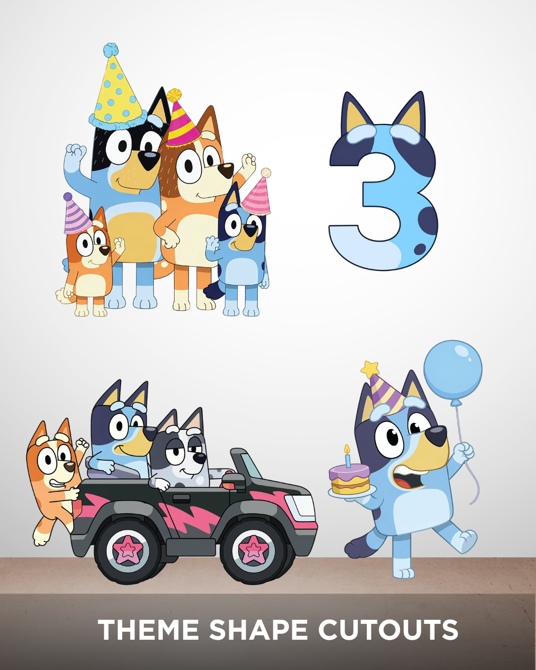 Bluey Party Bundle — view 4 | Molly Moo