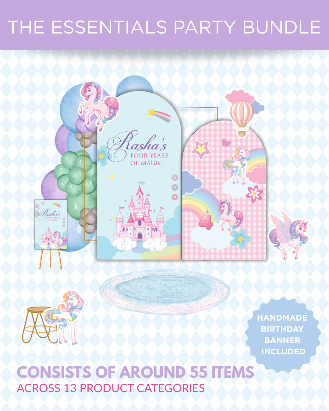 Unicorn Party Bundle | Molly Moo