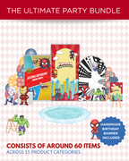 Superhero Party Bundle | Molly Moo
