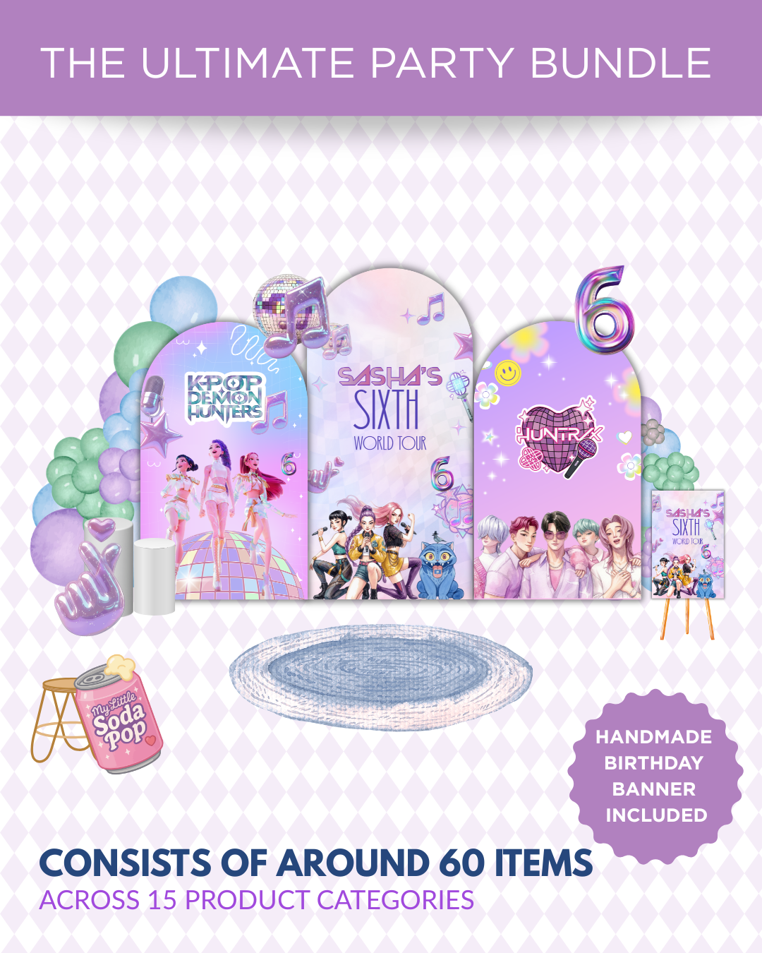 K-POP Demon Hunters Party Bundle | Molly Moo