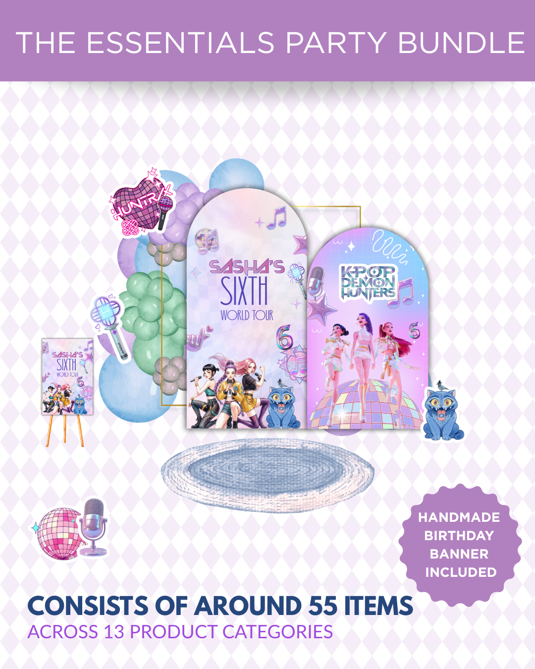 K-POP Demon Hunters Party Bundle | Molly Moo