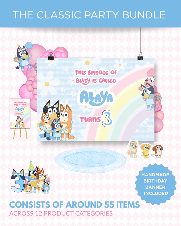 Bluey - The Classic Party Bundle