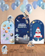 Space Astros Theme Shape Cutouts — view 2 | Molly Moo