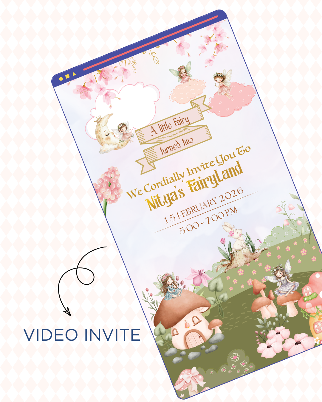 Fairytale Video Invite
