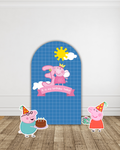 Peppa Pig Main Backdrop — view 3 | Molly Moo