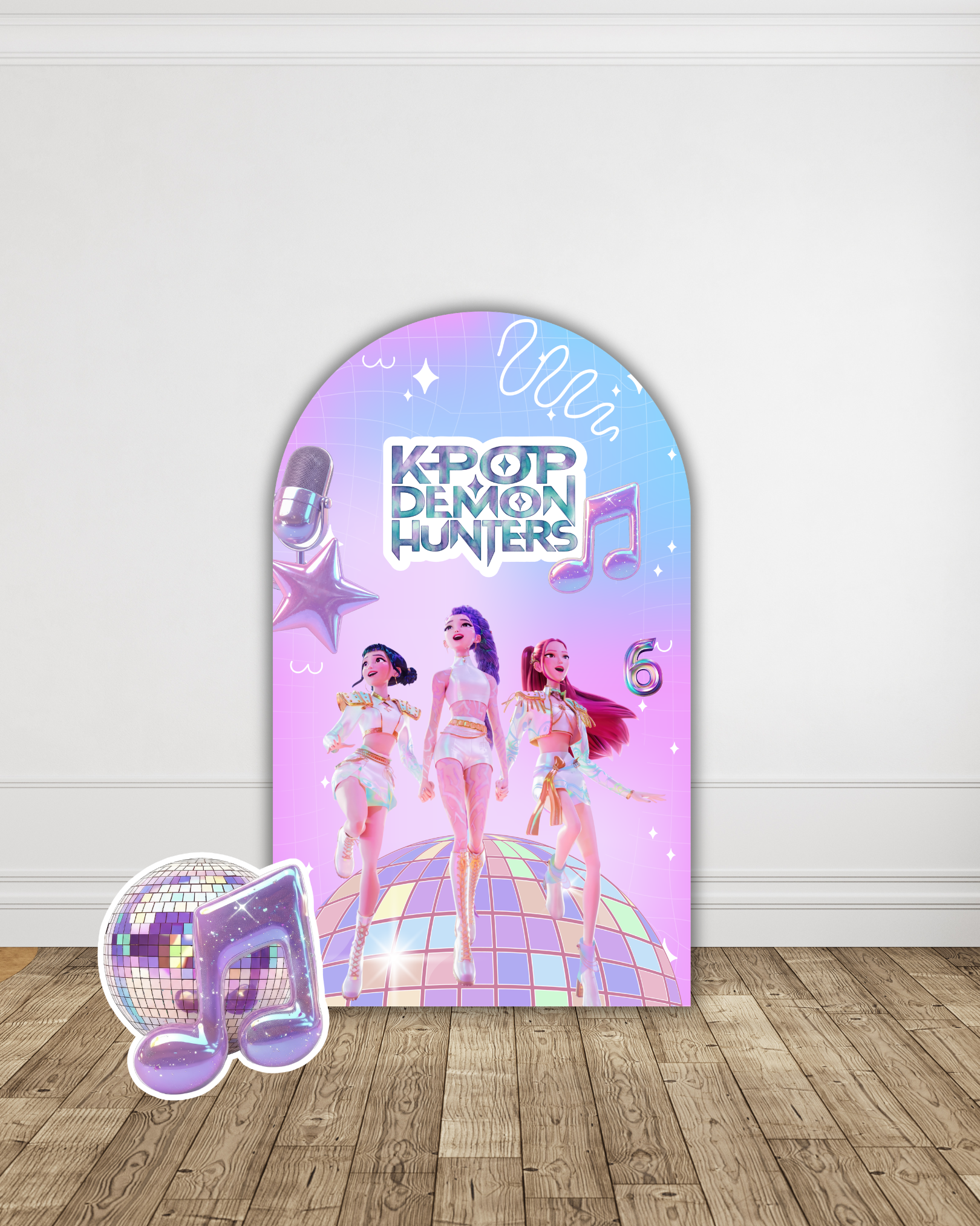 K-POP Demon Hunters Main Backdrop — view 4 | Molly Moo
