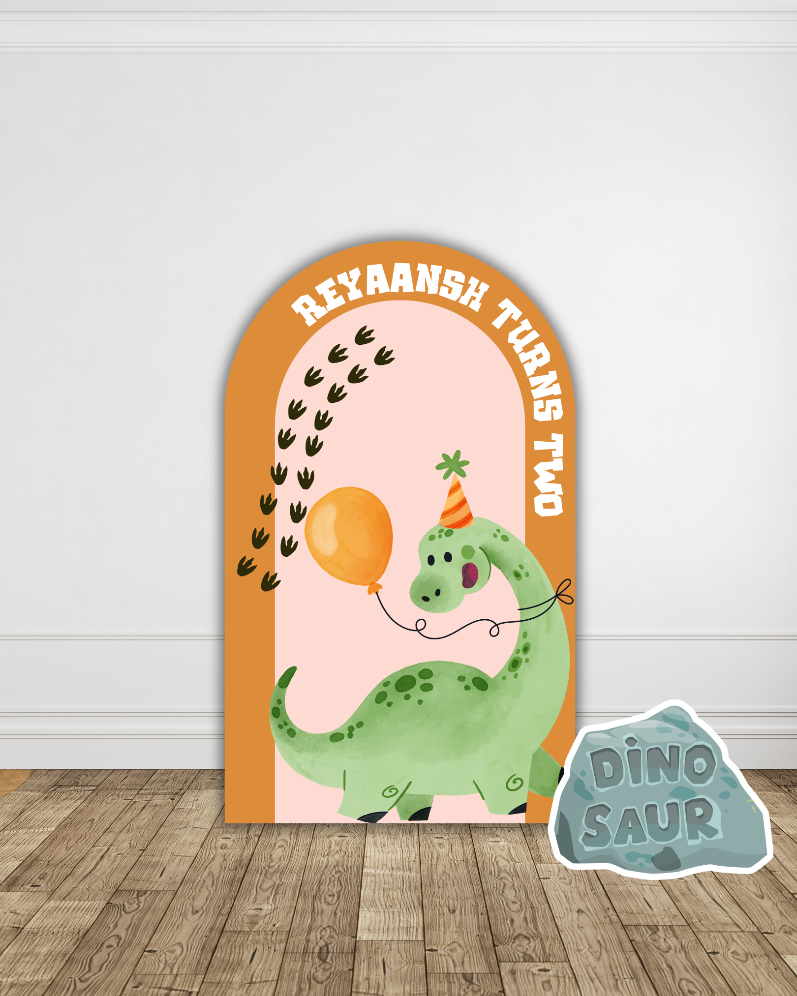 Dinoland Main Backdrop — view 4 | Molly Moo