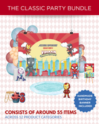 Superhero Party Bundle | Molly Moo