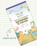 Dinoland Video Invite
