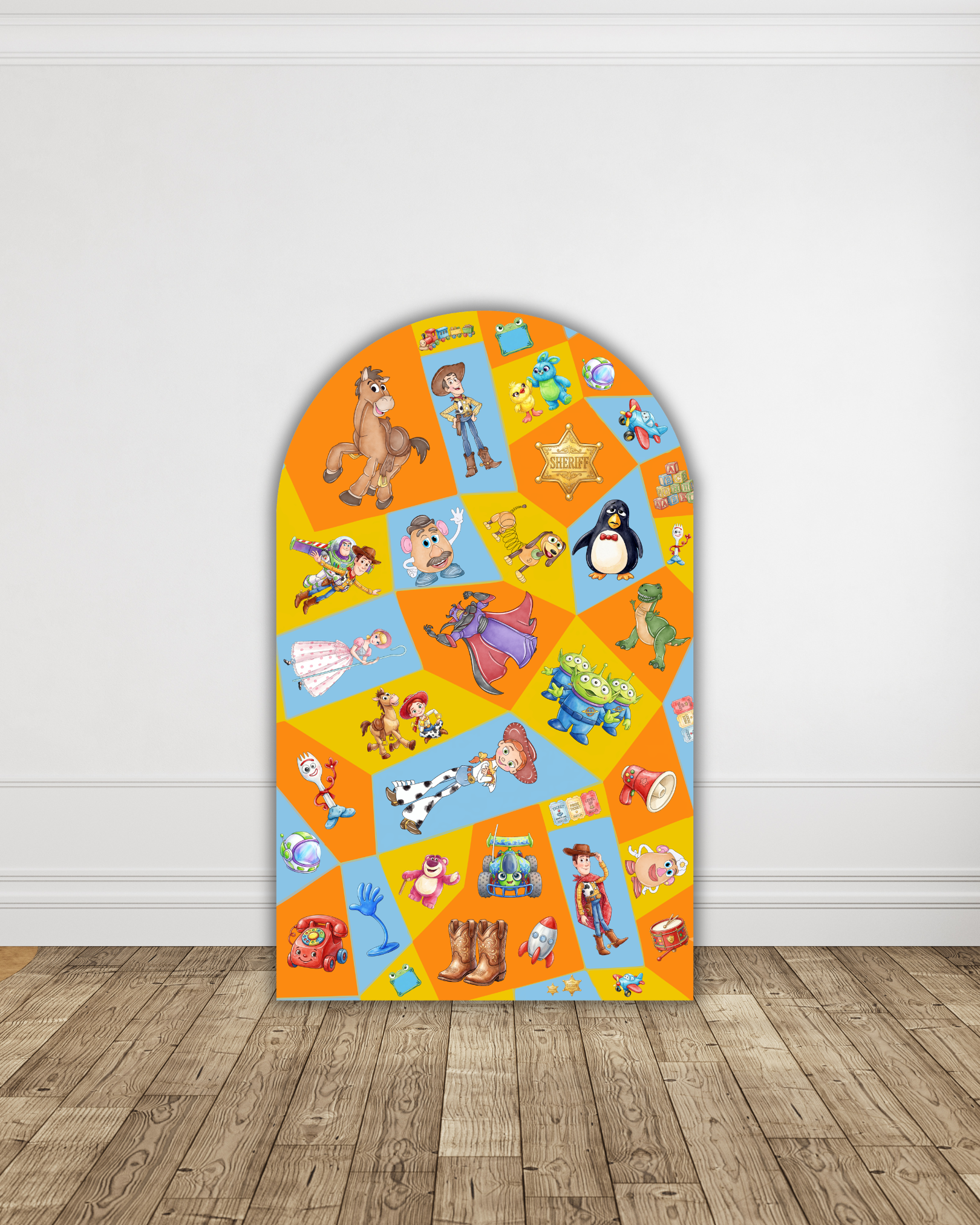 Toy Story Main Backdrop — view 4 | Molly Moo