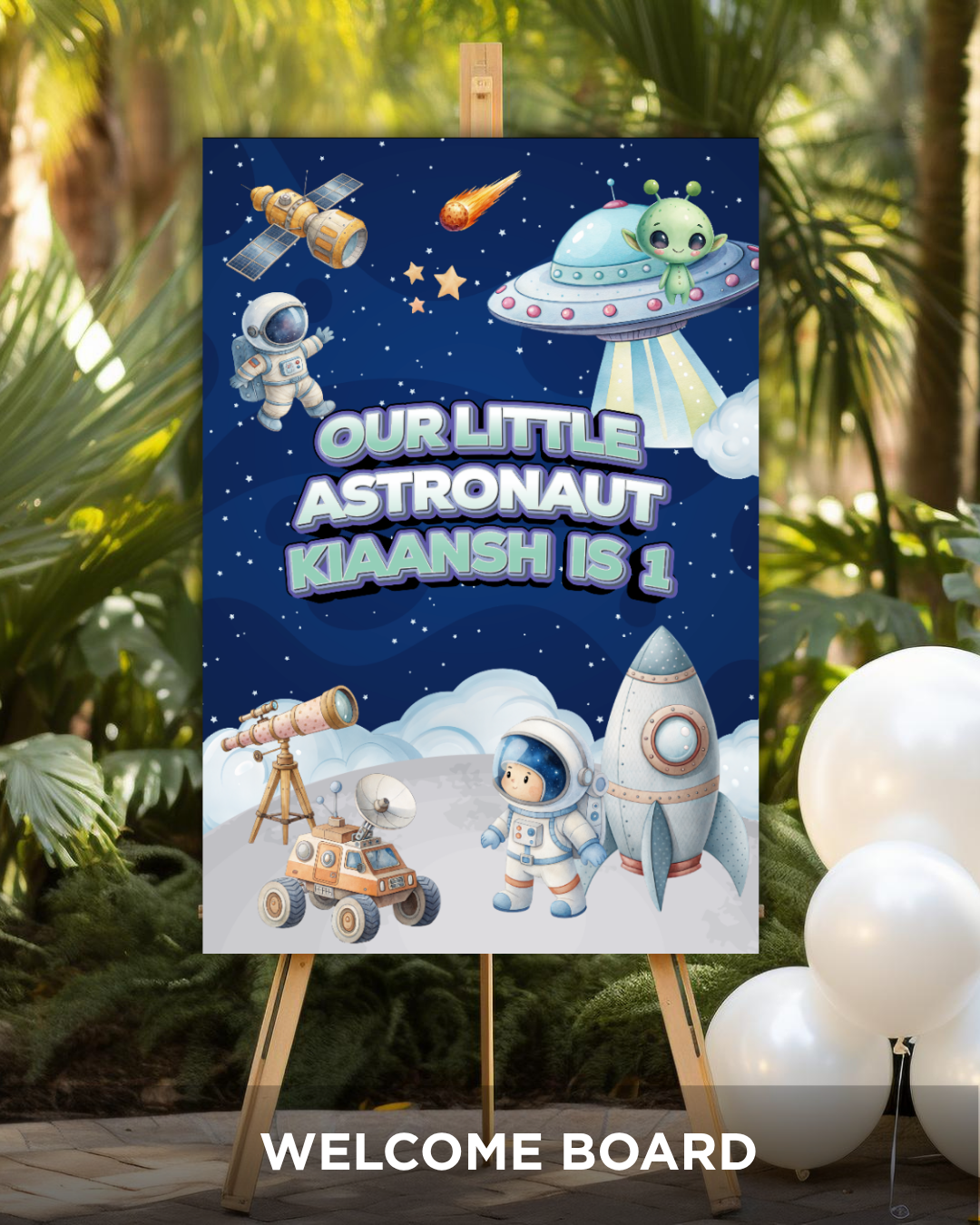 Space Astros Party Bundle — view 4 | Molly Moo