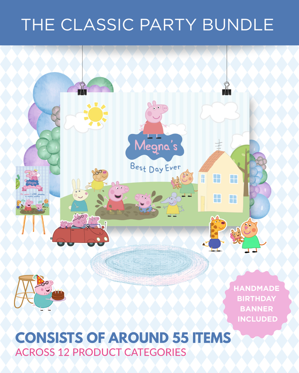 Peppa Pig - The Classic Party Bundle