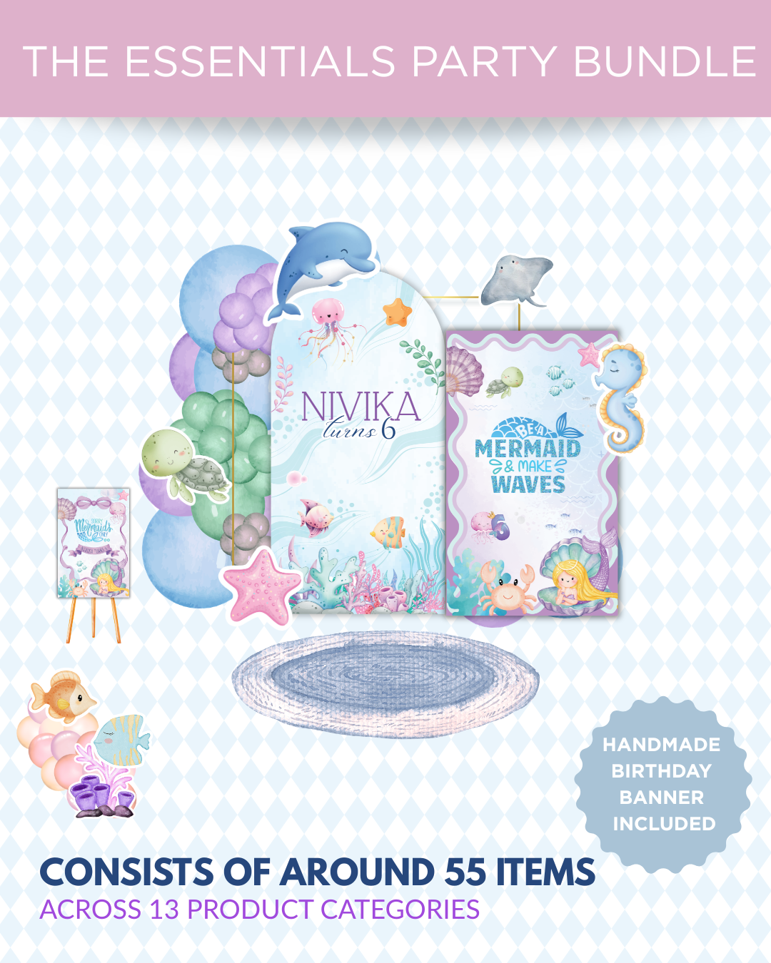 Mermaid Party Bundle | Molly Moo