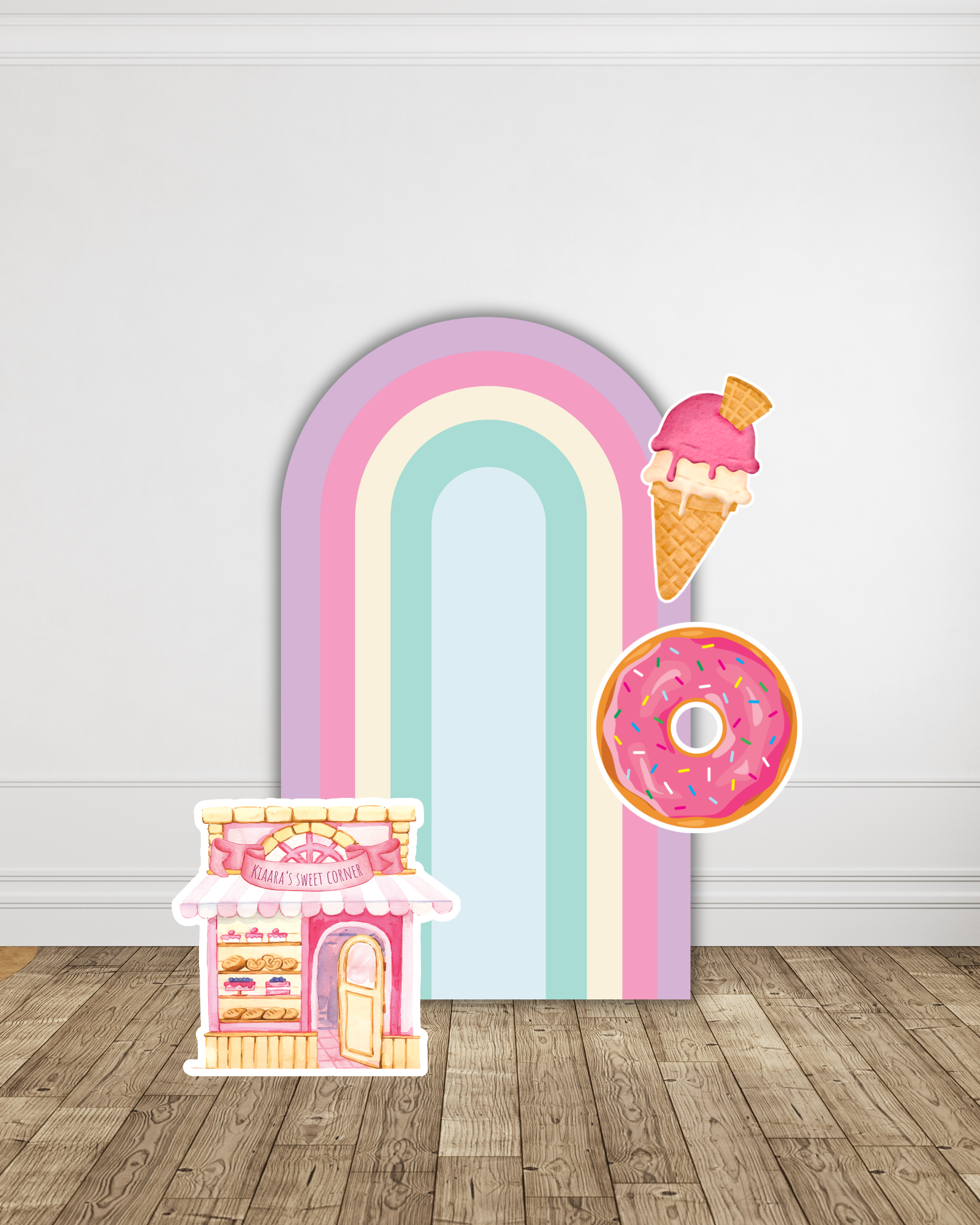 Candyland Main Backdrop — view 4 | Molly Moo