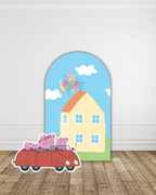 Peppa Pig Main Backdrop — view 4 | Molly Moo