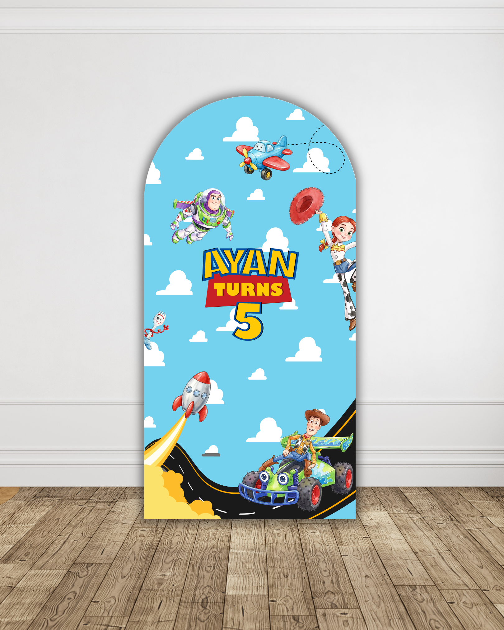 Toy Story Main Backdrop — view 2 | Molly Moo