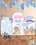 Bluey Theme Shape Cutouts — view 2 | Molly Moo