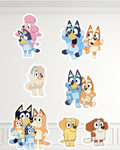 Bluey Decor Cutouts | Molly Moo