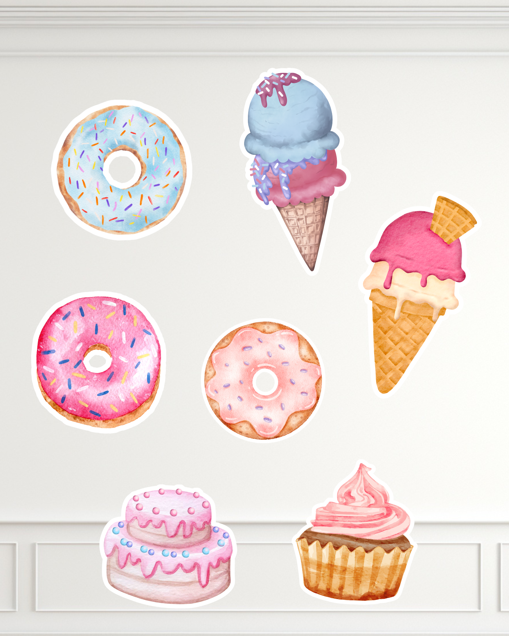 Candyland Decor Cutouts | Molly Moo