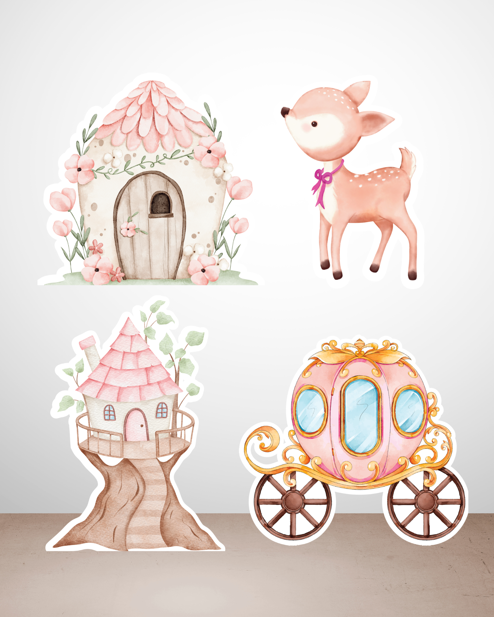 Fairytale Theme Shape Cutouts | Molly Moo