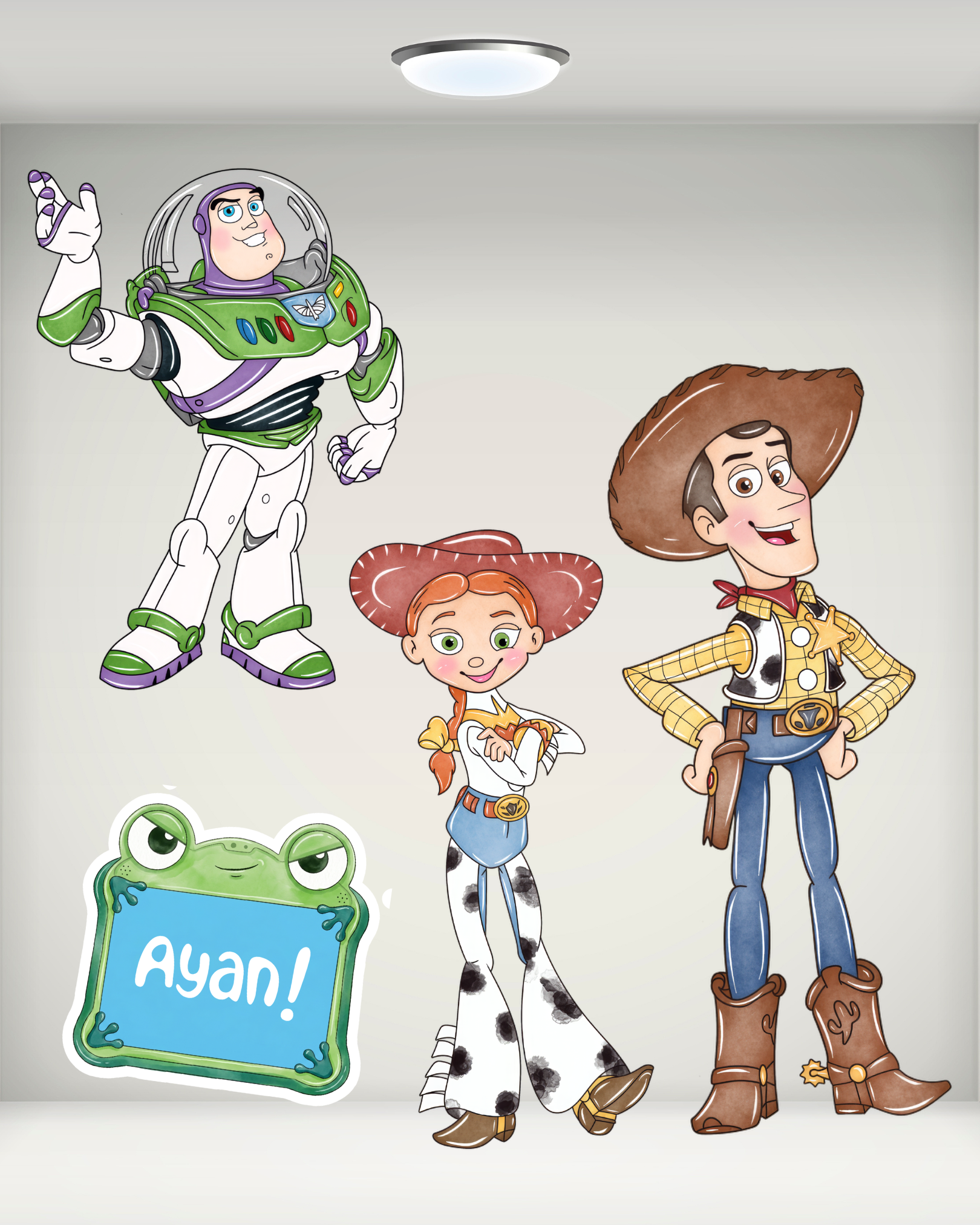 Toy Story Theme Shape Cutouts | Molly Moo
