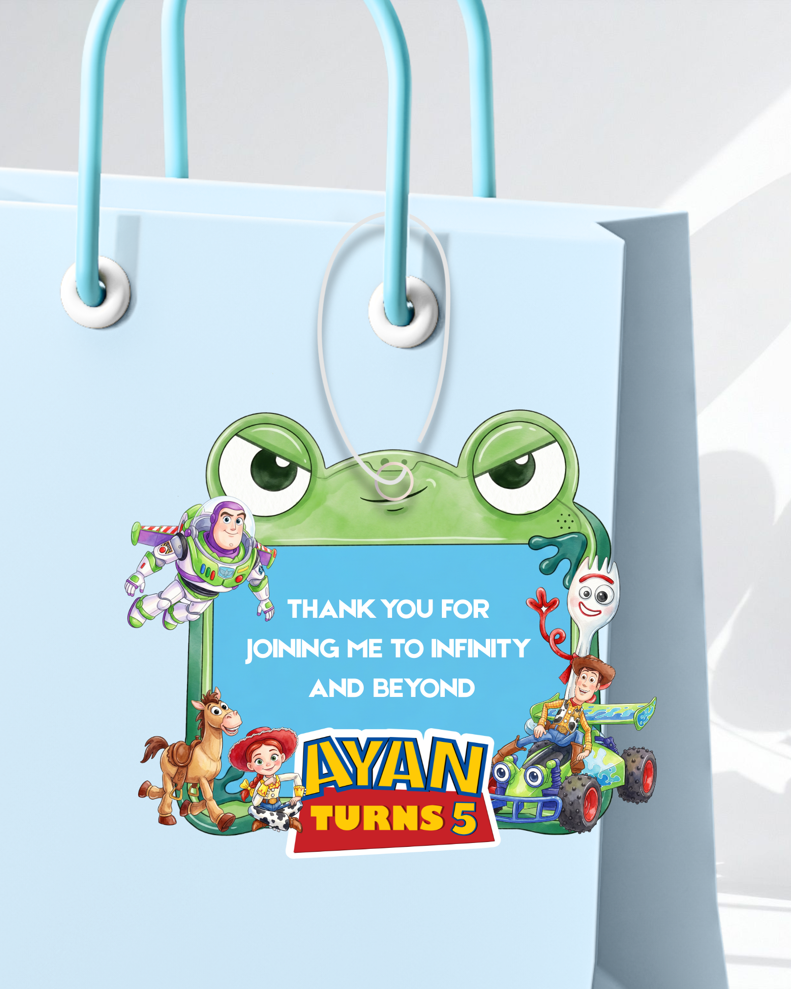 Toy Story Thank You Tags | Molly Moo