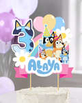 Bluey Cake Topper | Molly Moo