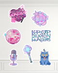 K-POP Demon Hunters Decor Cutouts | Molly Moo