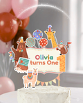 Party Animals Cake Topper | Molly Moo
