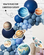 Space Astros Decor Cutouts — view 2 | Molly Moo