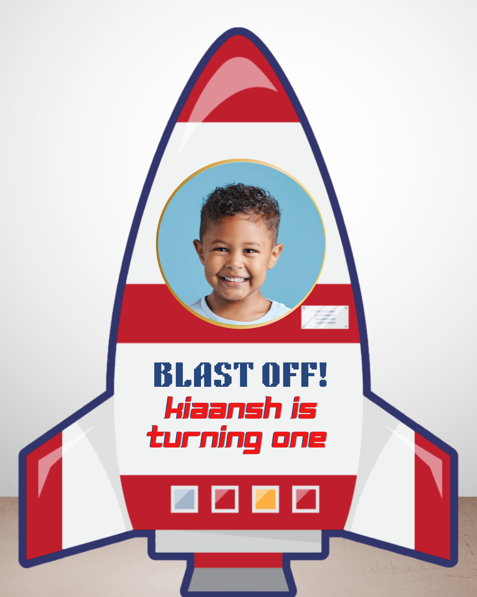 Space Astros Photo Selfie Board | Molly Moo