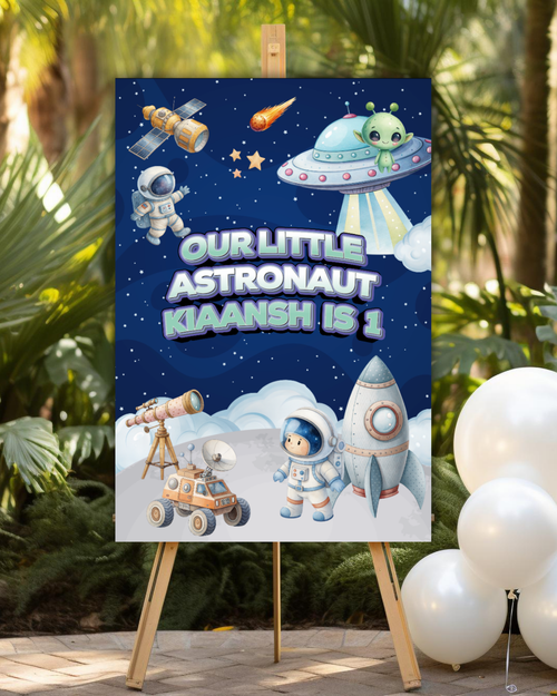 Space Astros Welcome Board