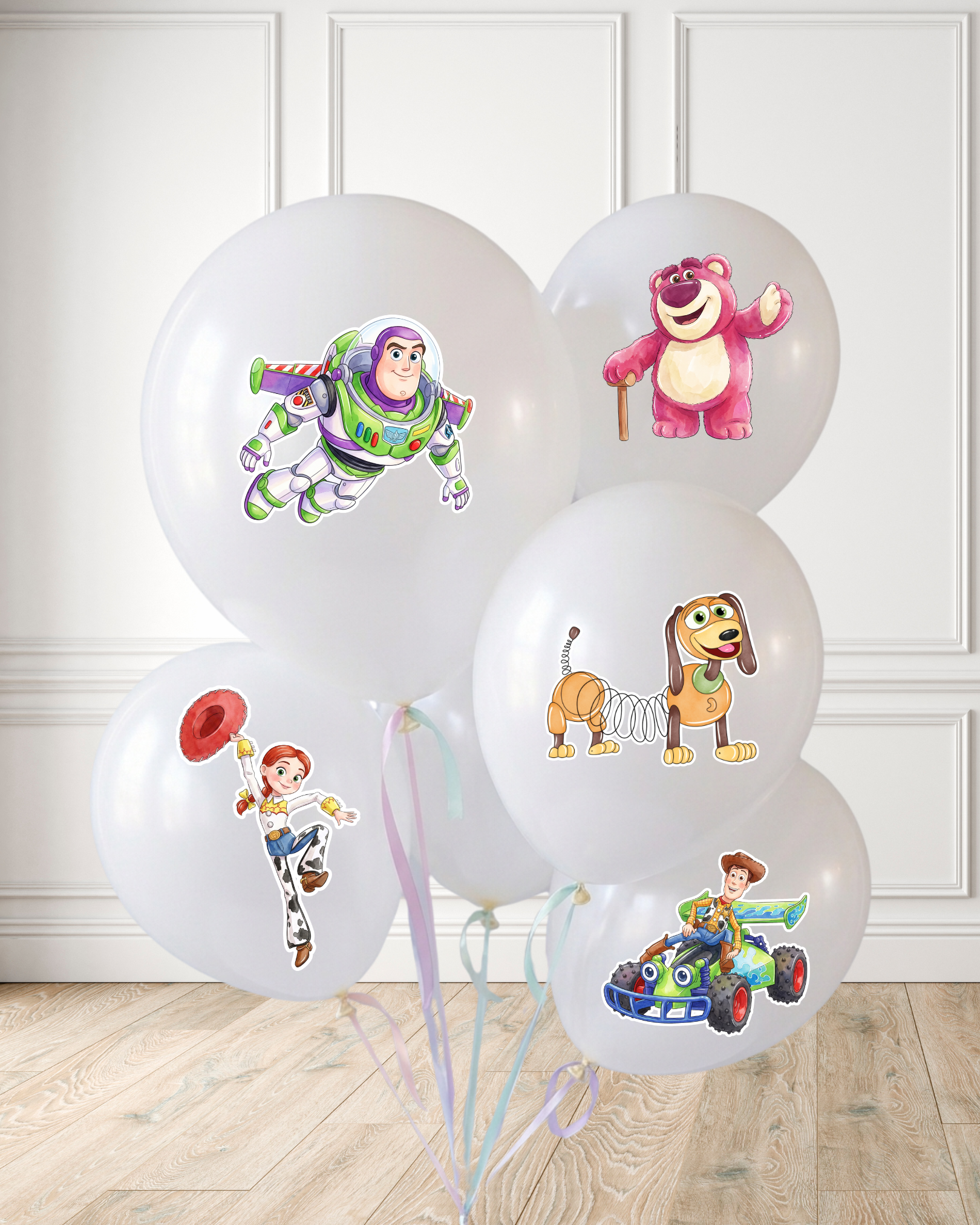 Toy Story Balloon Stickers | Molly Moo