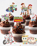 Toy Story Cupcake Toppers | Molly Moo