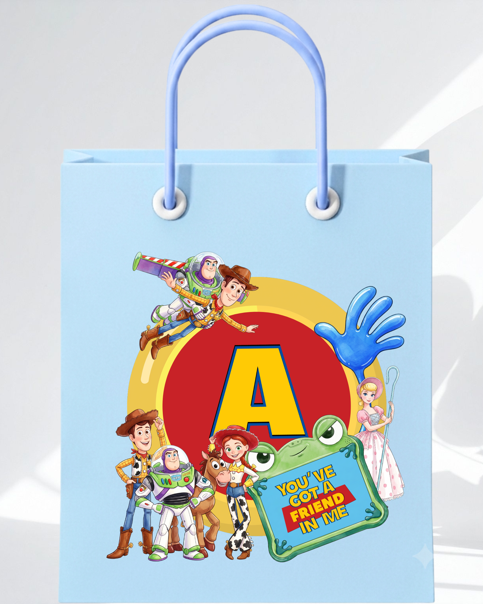 Toy Story Gift Bag Stickers | Molly Moo